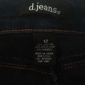 D.jeans Skinny high waist jeans